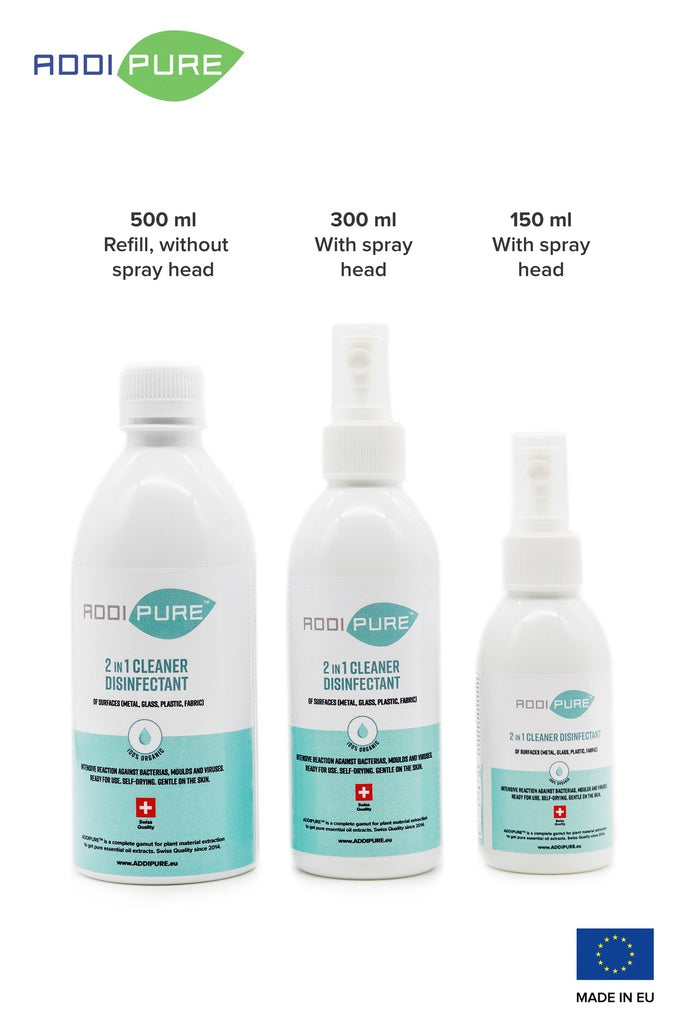 ADDIPURE 2in1 Cleaner Disinfectant 500ml (Nachfüllpackung)